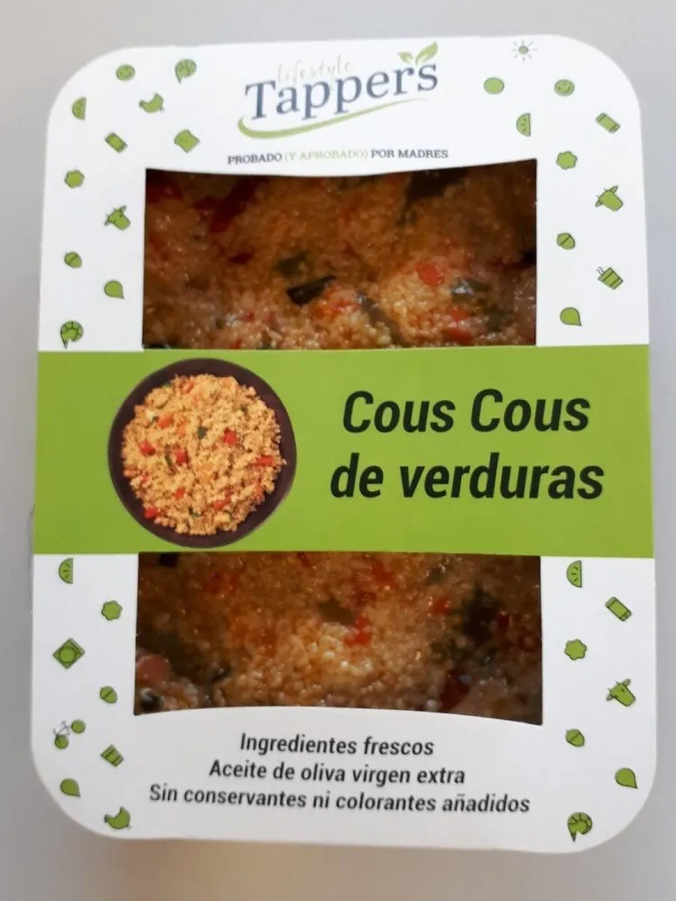 TAPPERS - Cous Cous de verduras