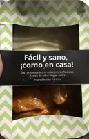 Pollo al chilindrón con puré de patata