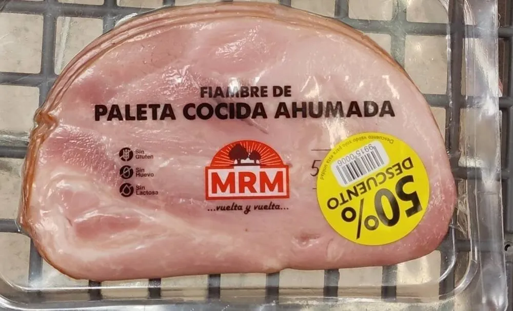 Fiambre de Paleta de cocida ahumada