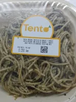 Pasta integral con pesto de brocoli y nueces