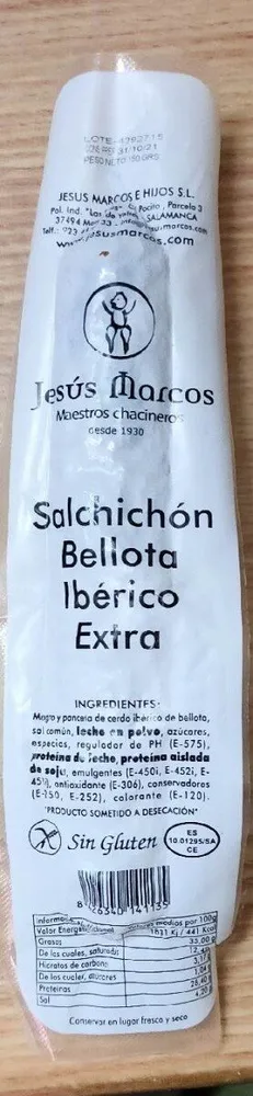 Salchichón bellota ibérico extra