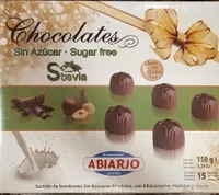 Chocolates sin azúcar stevia