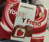 Bombones yogur y fresa