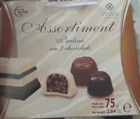 Assortiment praliné au 3 chocolats
