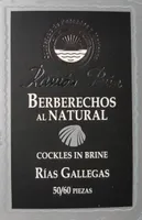 Berberechos al Natural