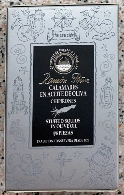 Calamares en aceite de oliva