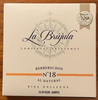 Berberechos al natural