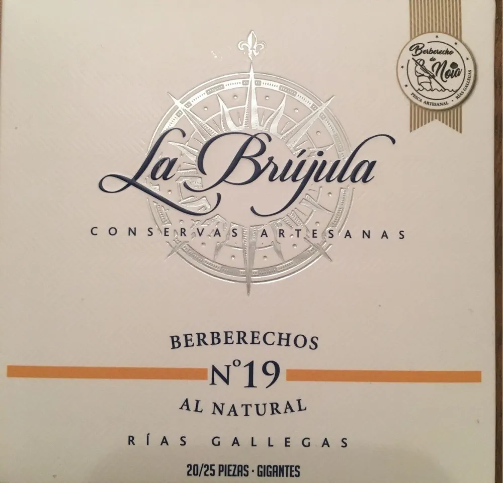 Berberechos al natural