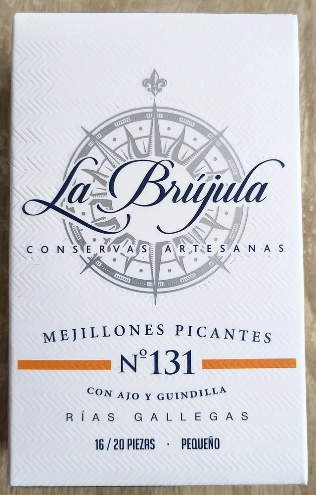 Mejillones picantes con ajo y guindilla