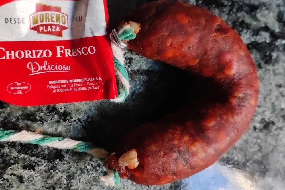 Chorizo fresco ibérico