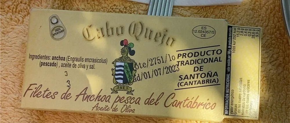 Filetes de Anchoa