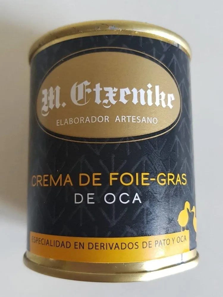 Crema de foie-gras de oca