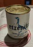 Crema de foie grasa de oca