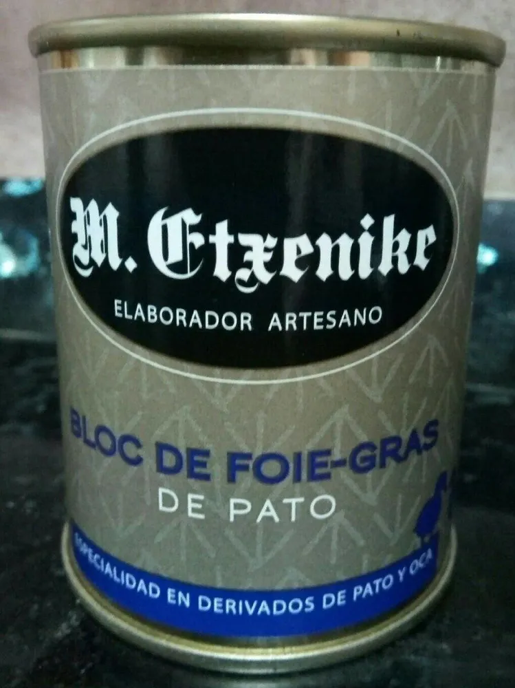 Bloc de foie-gras de pato