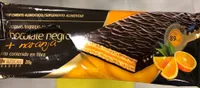 Barritas saciantes de chocolate negro y naranja