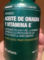 Aceite de Onagra y vitamina E