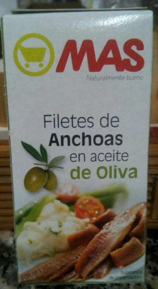 Filetes de Anchoas en aceite de Oliva