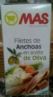 Filetes de Anchoas en aceite de Oliva