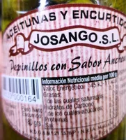 Pepinillos sabor anchoa