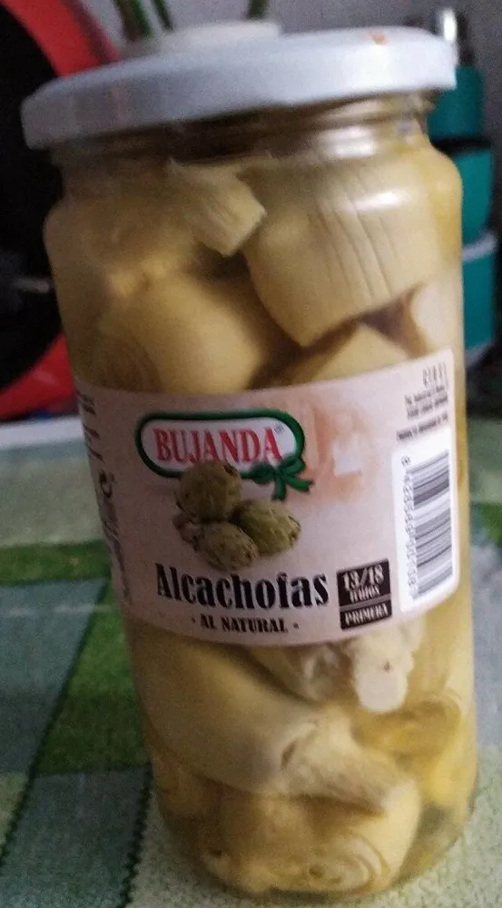 Alcachofas al natural