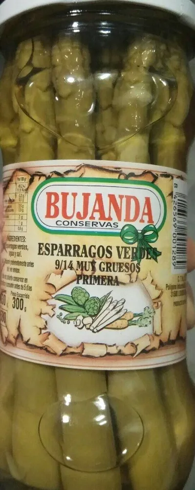 ESPARRAGOS VERDES 9/14 Muy Gruesos