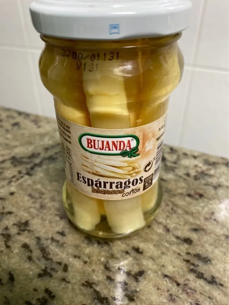 Esparragos blancos cortos