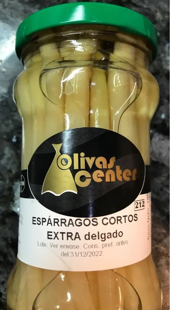 Espárragos cortos extra delgados