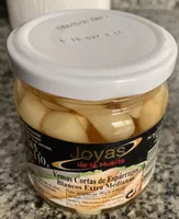 Yemas cortas de esparrago