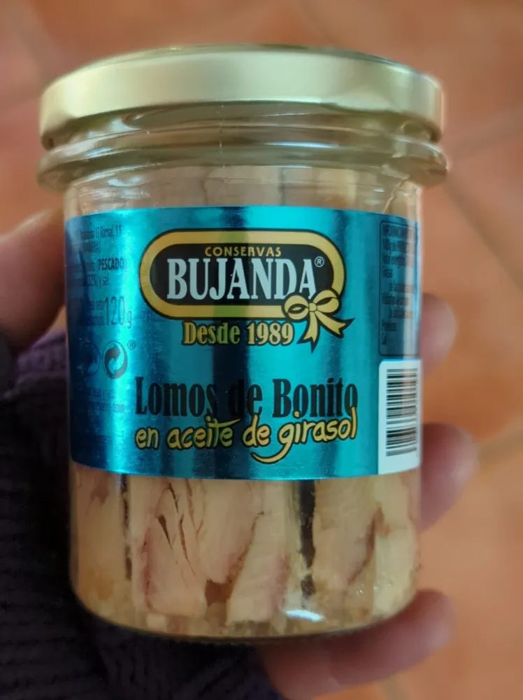 lomos de bonito en aceite de girasol