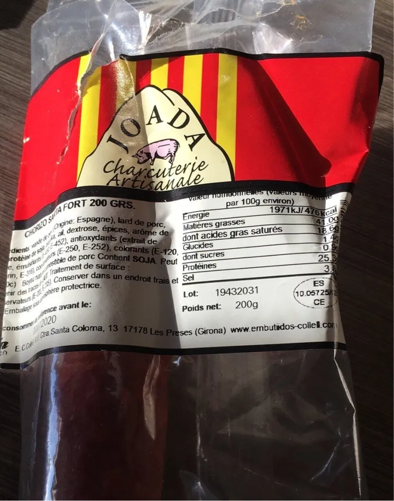 Chorizo sarta fort