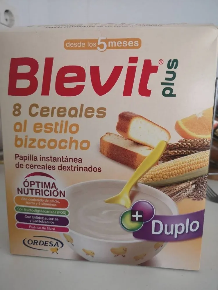 8 cereales al estilo bizcocho