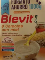 Blevit plus 8 Cereales con miel