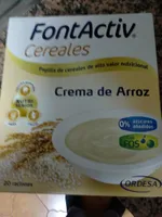 Crema de arroz Papilla de cereales