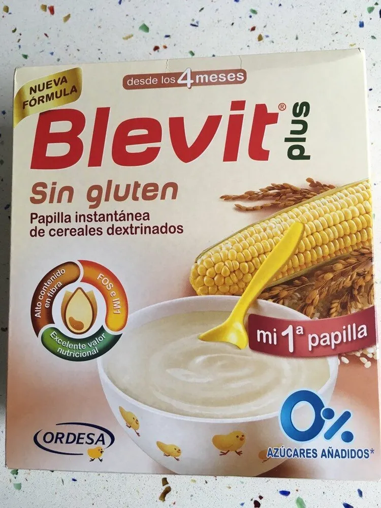 Blevit plus sin gluten