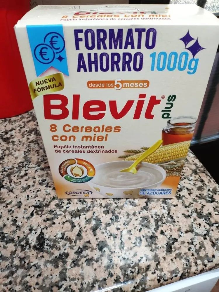 Blevit plus 8 cereales con miel