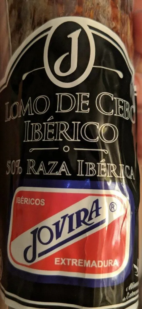 Lomo de cebo ibérico