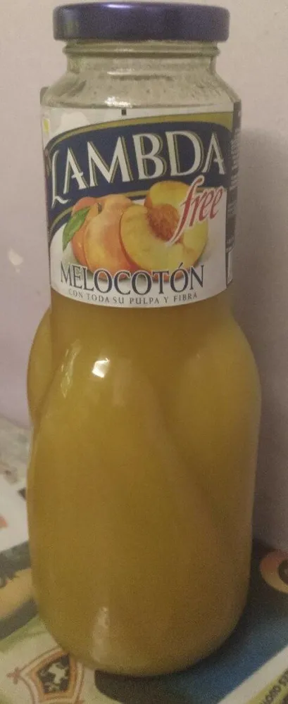 Zumo lambda melocotón free
