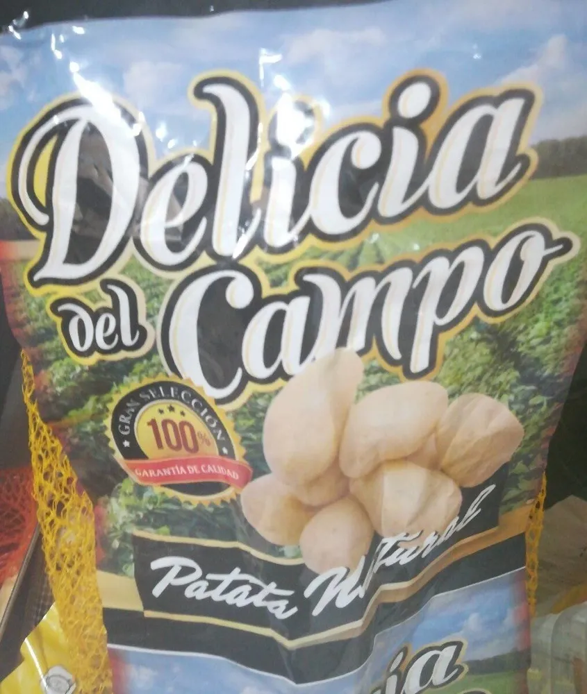 Patata natural delicia del campo