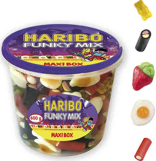 Haribo Maxi Box Funky Mix 600G