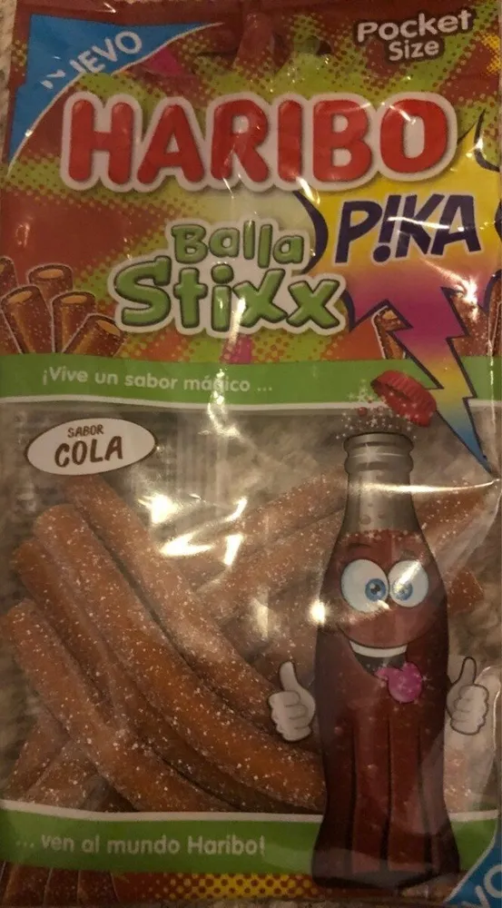 Balla stixx p¡ka sabor cola