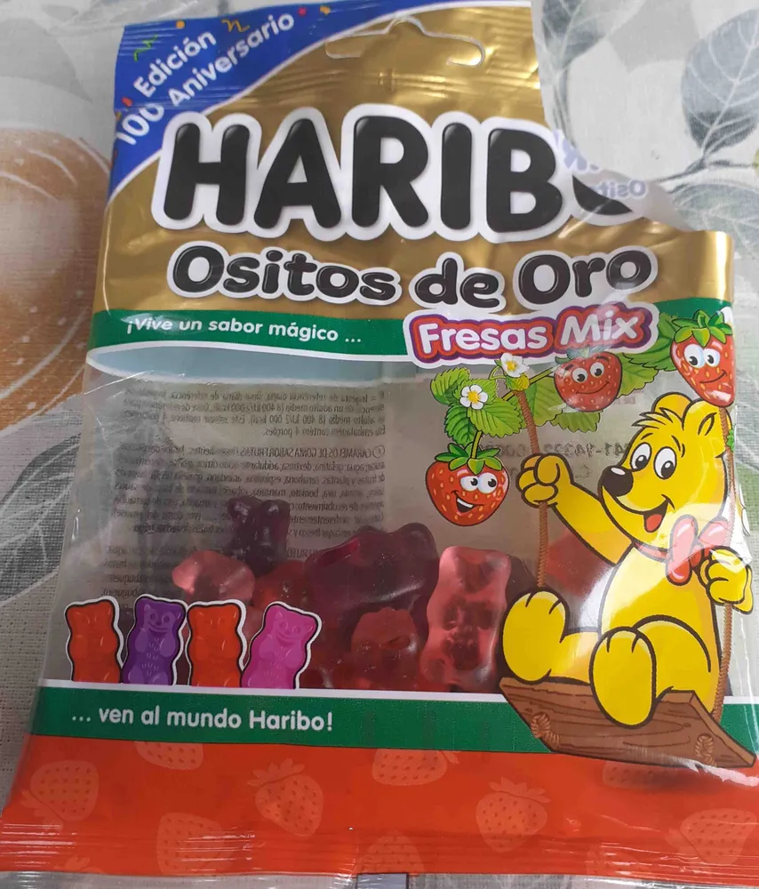 Haribo, ositos de oro FRESAS MIX