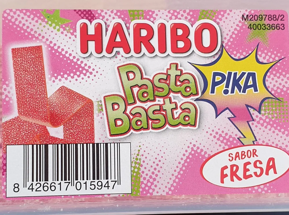 Pasta Basta sabor fresa