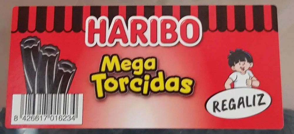 Mega torcidas regaliz