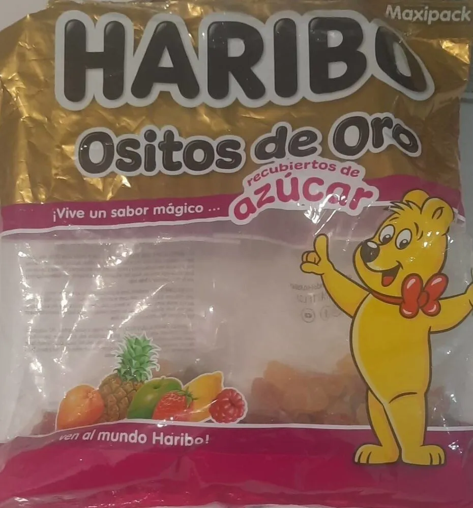 Ositos de Oro Recubiertos de azucar