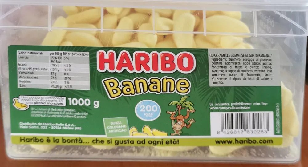 Haribo Bananas