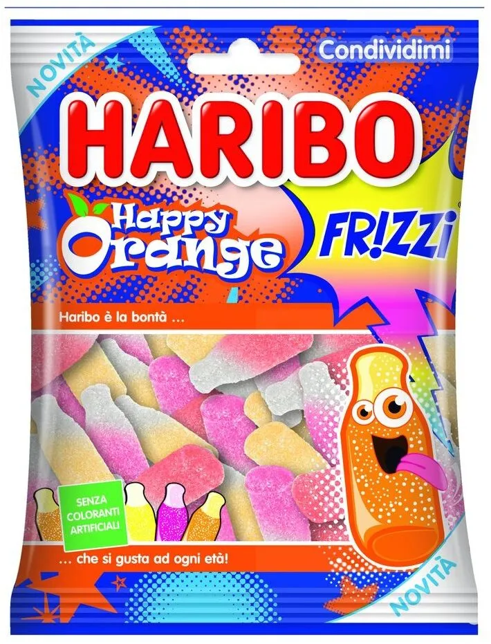 happy orange frizzi