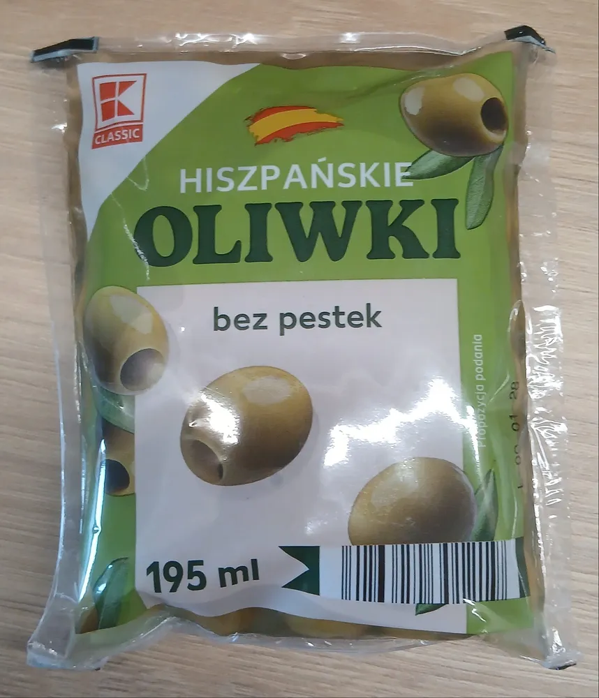 Hiszpańskie oliwki bez pestek
