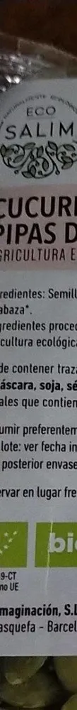 Pipas de calabaza