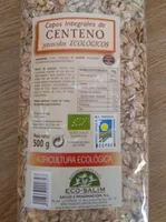 Copos integrales de centeno precocidos ecológicos