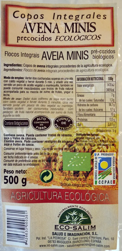 Oat flakes